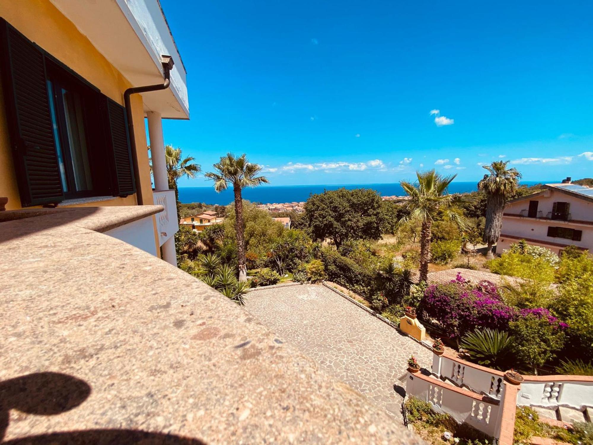 Villa Bella Vista Santa Domenica Talao Exterior foto